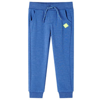Pantaloni Tuta per Bambini Blu MÃ©lange 140cod mxl 85710