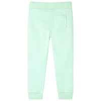 Pantaloni Tuta per Bambini Verde Brillante 92cod mxl 109454