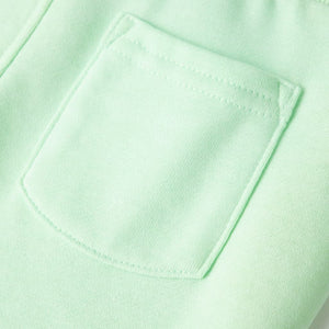 Pantaloni Tuta per Bambini Verde Brillante 116 11921