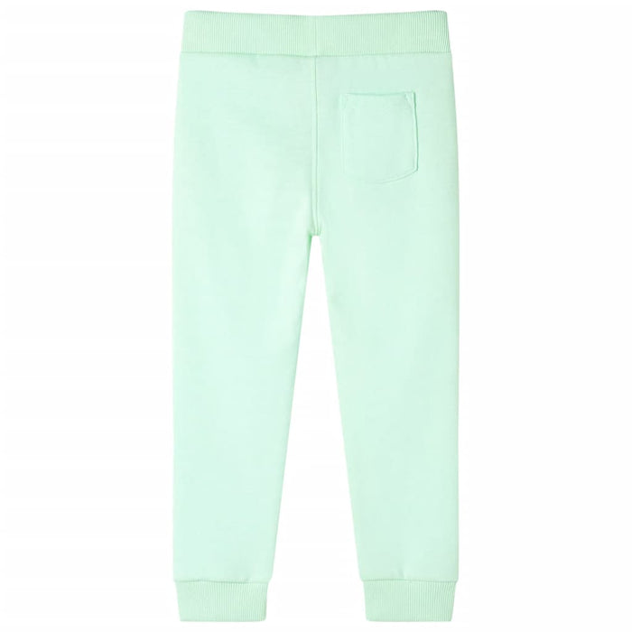 Pantaloni Tuta per Bambini Verde Brillante 140
