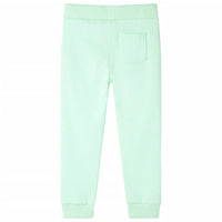 Pantaloni Tuta per Bambini Verde Brillante 140 11923