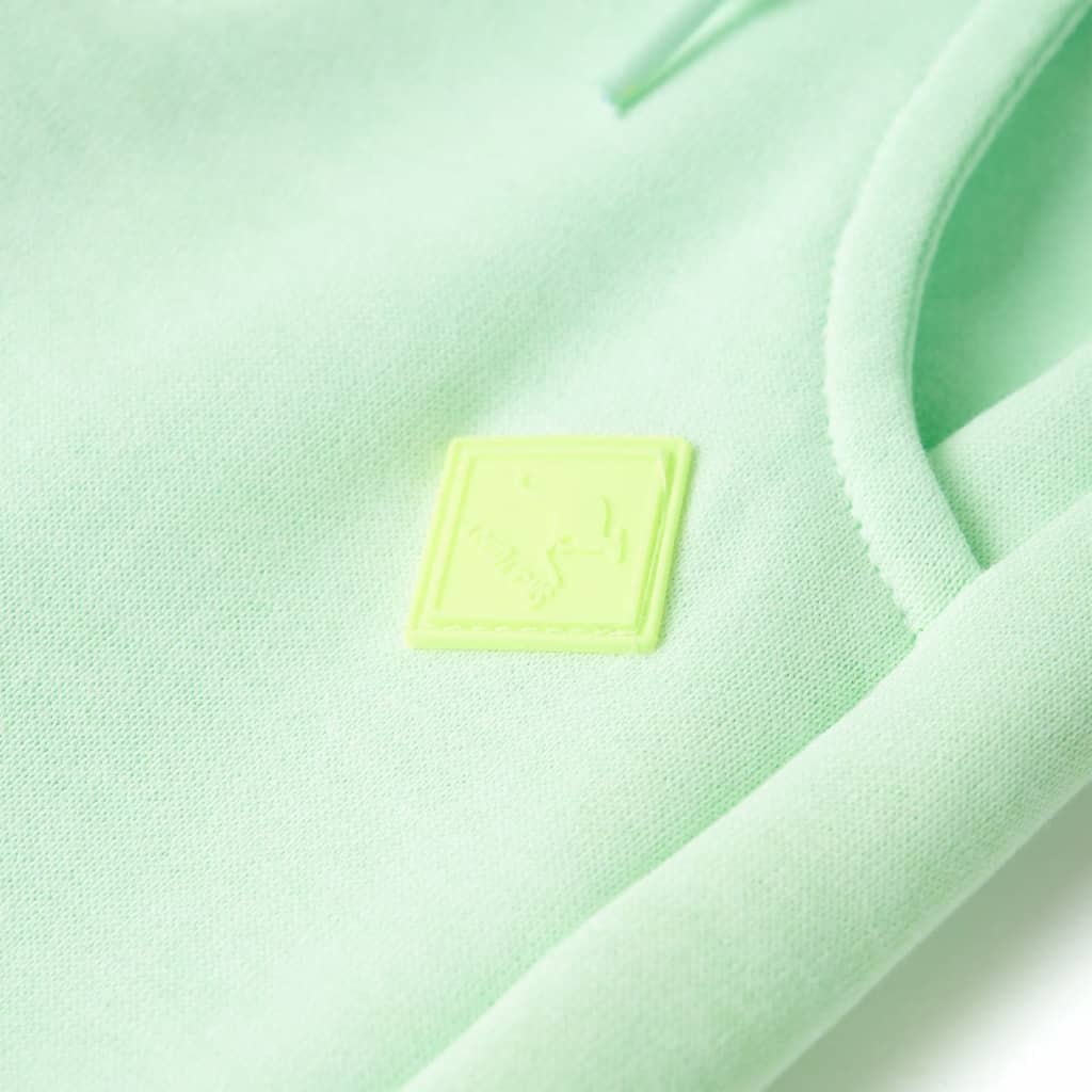 Pantaloni Tuta per Bambini Verde Brillante 140