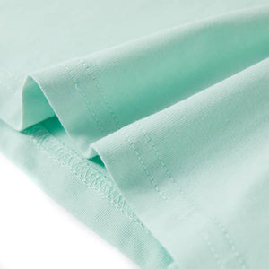 Maglietta da Bambina Menta Chiaro 128 11932