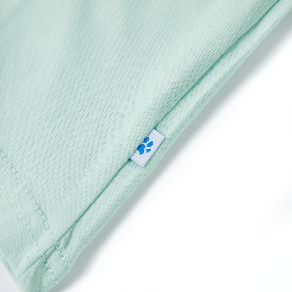 Maglietta da Bambina Menta Chiaro 140 11933