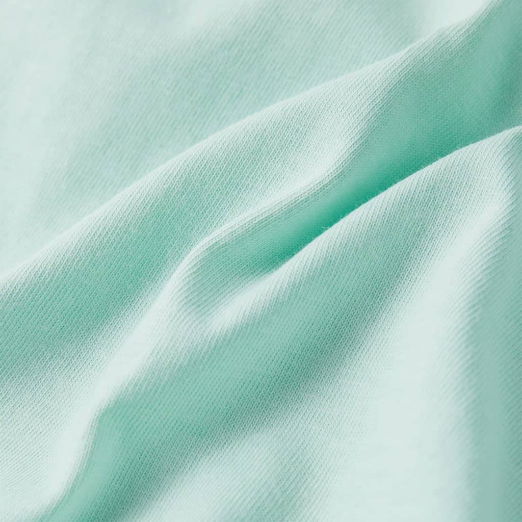 Maglietta da Bambina Menta Chiaro 140 11933