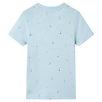 Maglietta da Bambino Azzurra 116 11946