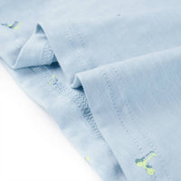 Maglietta da Bambino Azzurra 116 11946