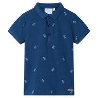 Polo da Bambino Blu Scuro 104