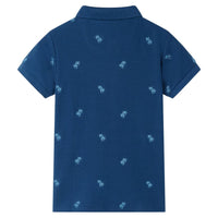 Polo da Bambino Blu Scuro 104