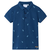 Polo da Bambino Blu Scuro 140cod mxl 86570