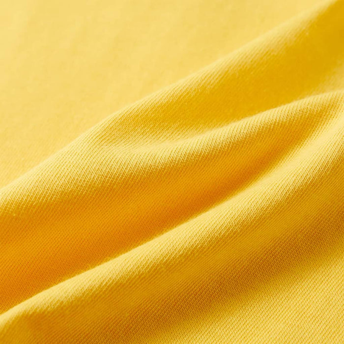 Maglietta da Bambino a Maniche Corte Ocra Chiaro 104 12010