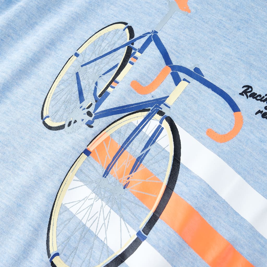 Maglietta da Bambino Blu Tenue Mélange 116