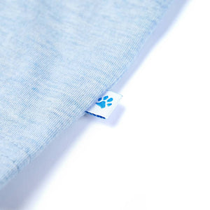 Maglietta da Bambino Blu Tenue Mélange 116 12031