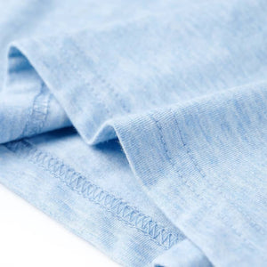 Maglietta da Bambino Blu Tenue Mélange 116 12031