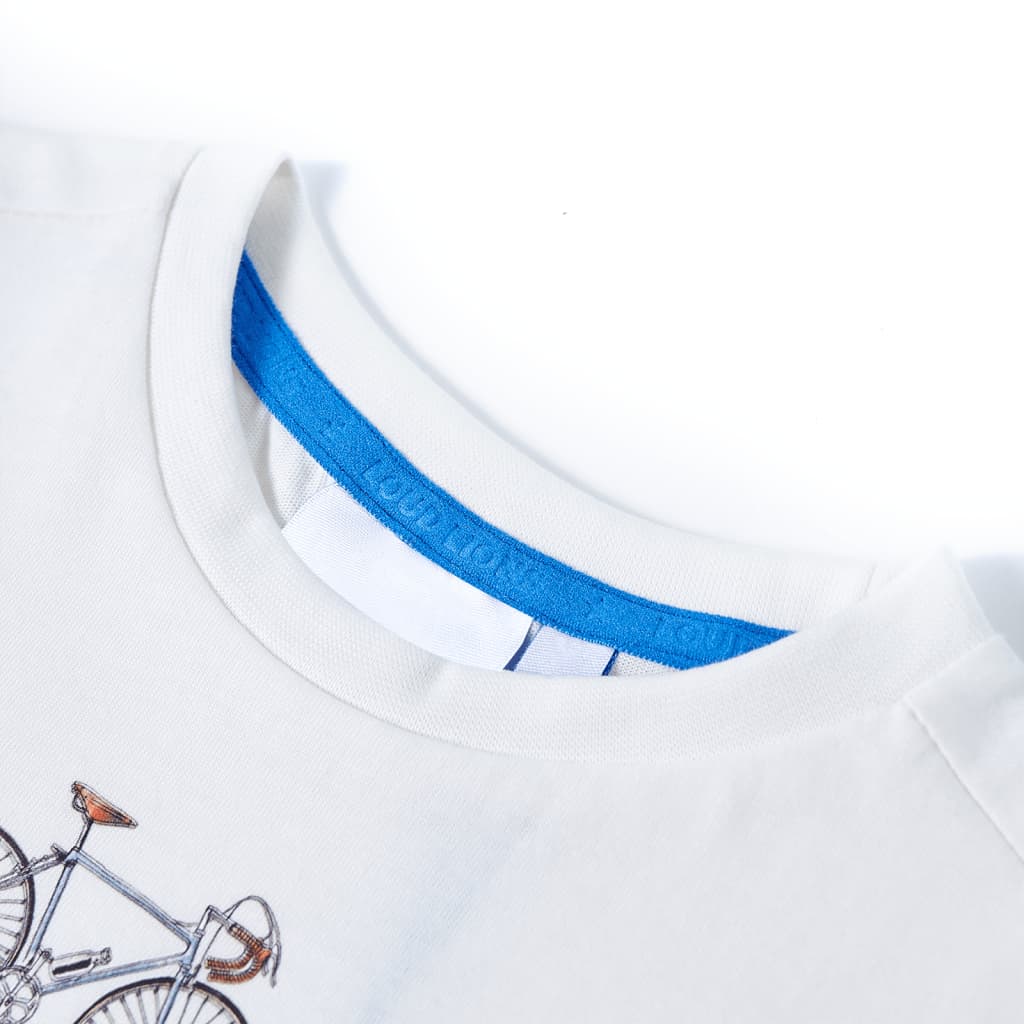 Maglietta per Bambini Ecru 104cod mxl 109202