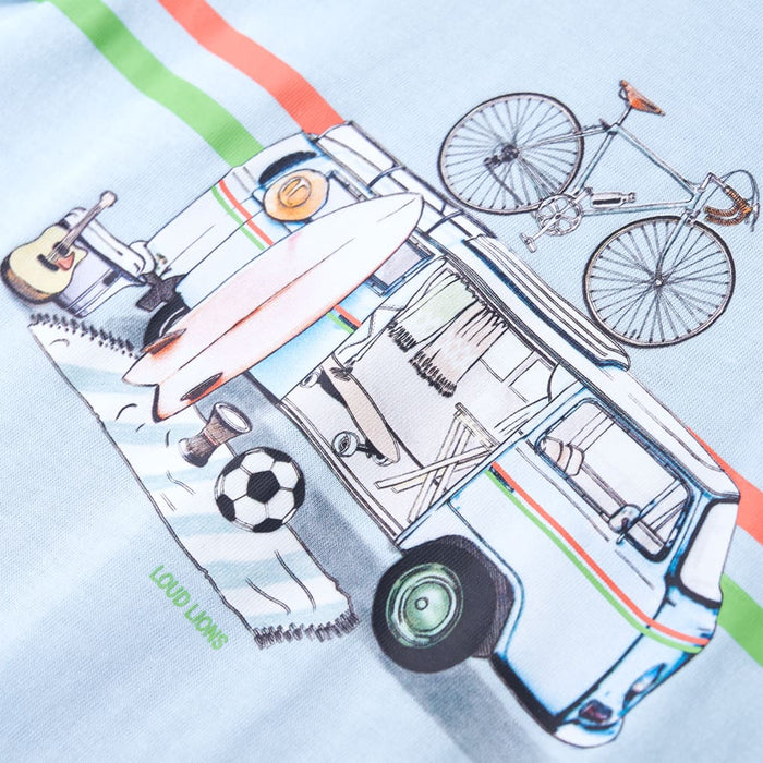 Maglietta da Bambino Azzurra 92 12039