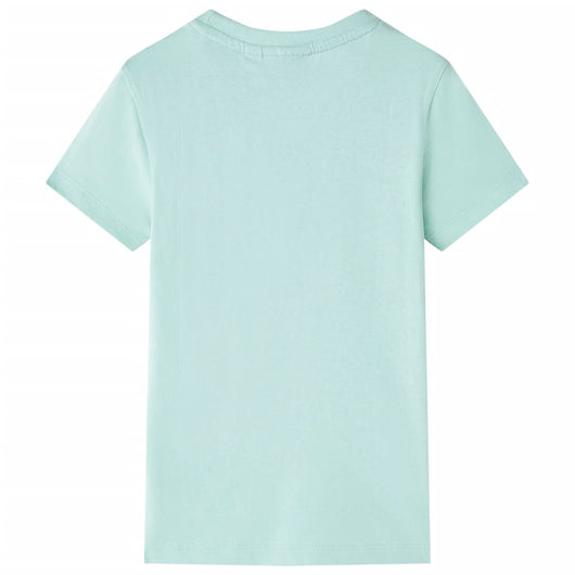 Maglietta da Bambina Menta Chiaro 140cod mxl 85235
