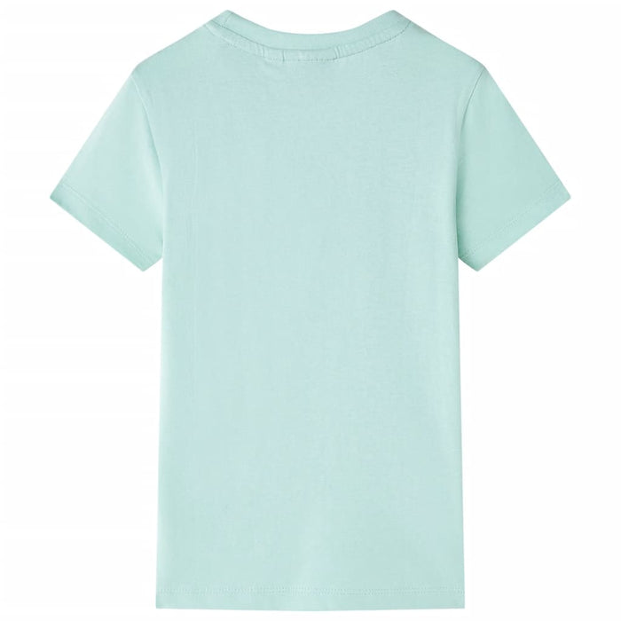 Maglietta da Bambina Menta Chiaro 140cod mxl 85235