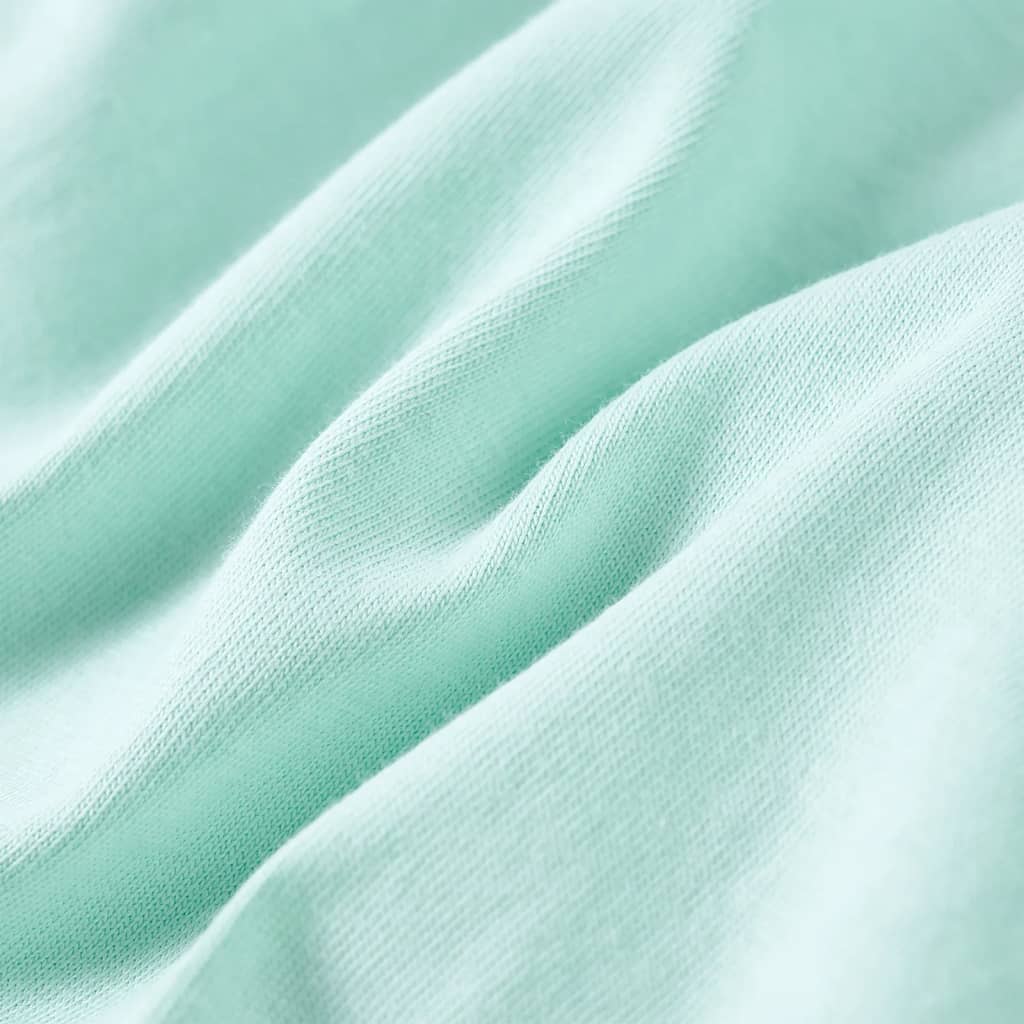 Maglietta da Bambina Menta Chiaro 140 12048