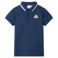 Polo da Bambino Blu Scuro 92cod mxl 110727