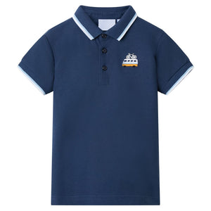 Polo da Bambino Blu Scuro 116cod mxl 134764