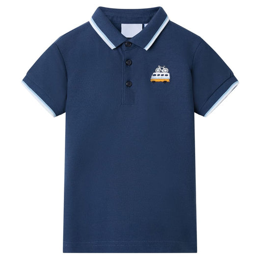 Polo da Bambino Blu Scuro 116cod mxl 134764