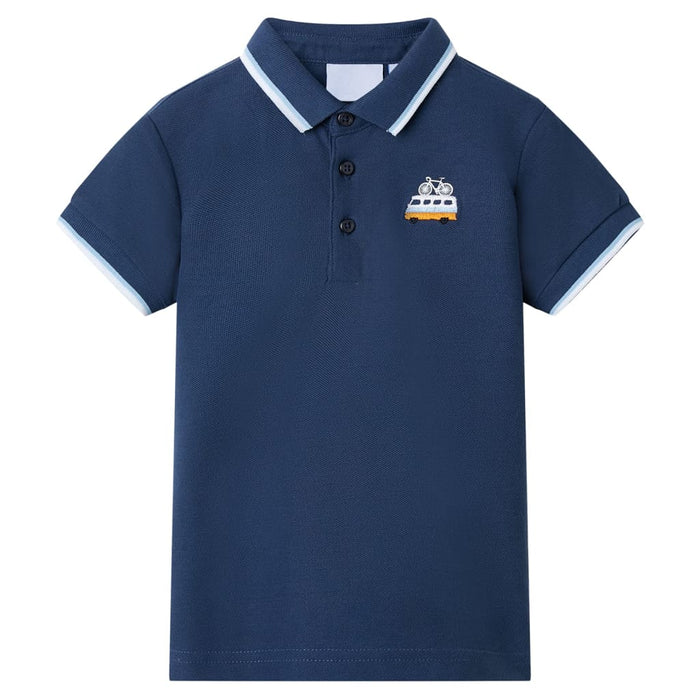 Polo da Bambino Blu Scuro 116cod mxl 134764