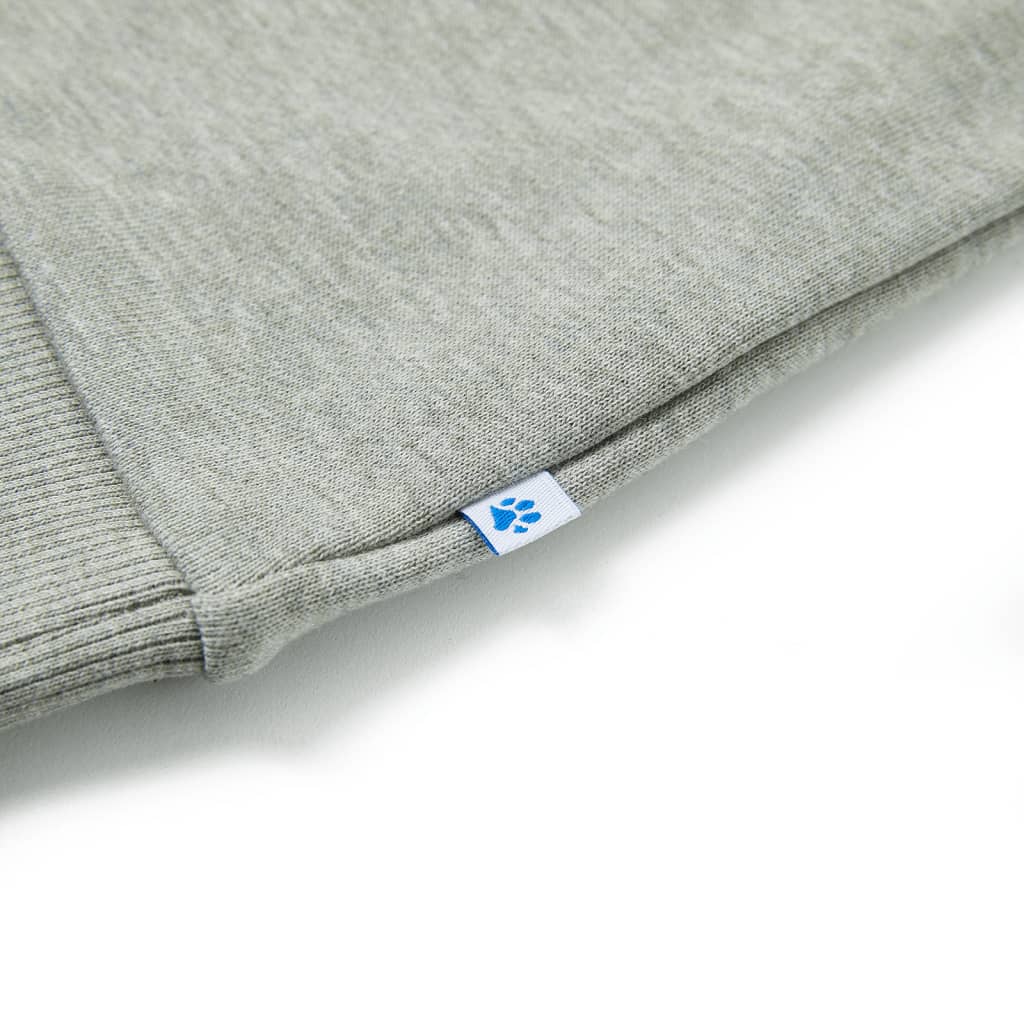 Felpa da Bambino Cachi Chiaro Mélange 116 12056