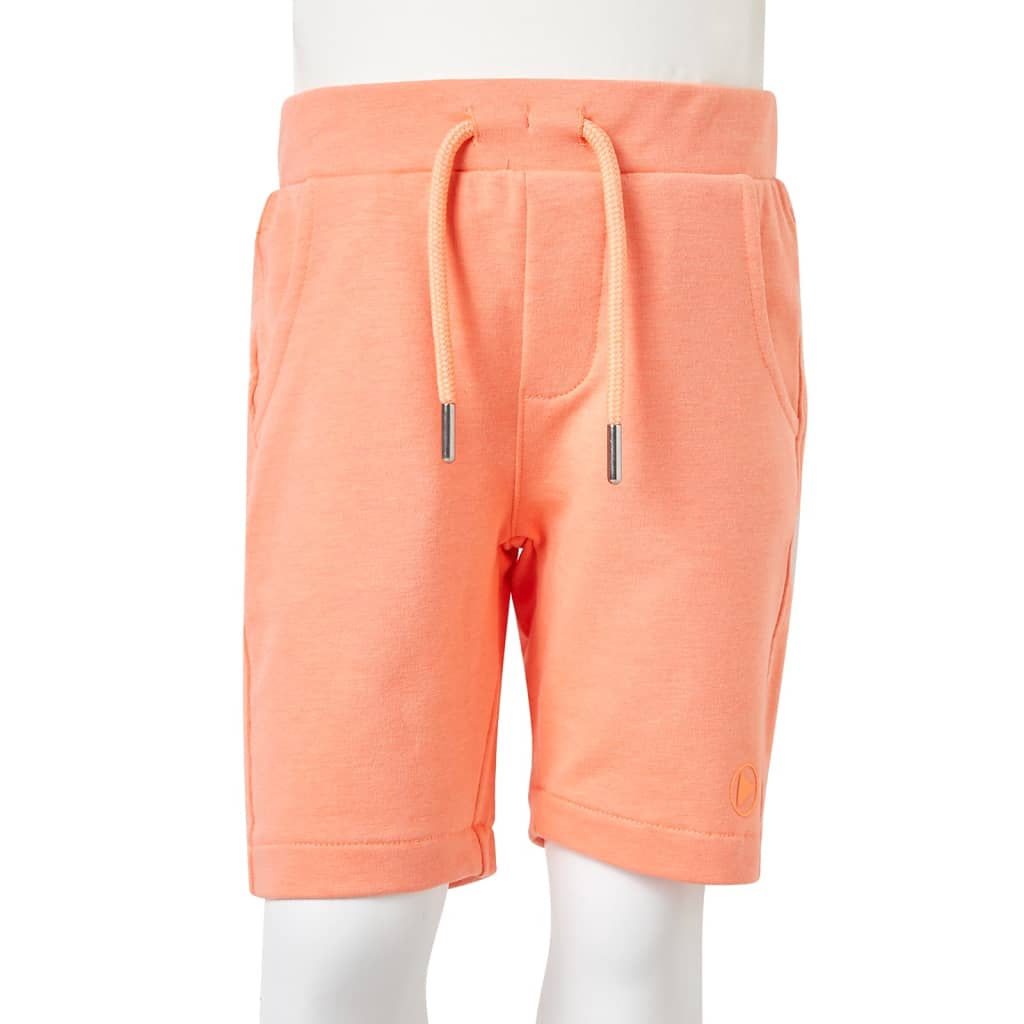 Pantaloncini per Bambini con Coulisse Arancione Neon 128 12062