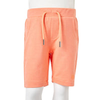 Pantaloncini per Bambini con Coulisse Arancione Neon 128 12062