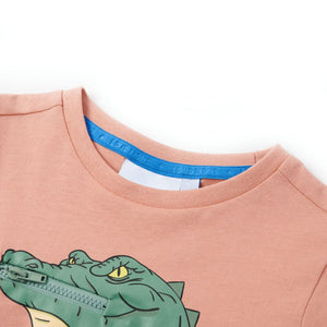 Maglietta da Bambino Arancione Chiaro 140cod mxl 86843