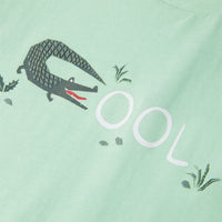 Maglietta da Bambino Maniche Corte Verde Chiaro 116 12091