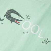 Maglietta da Bambino Maniche Corte Verde Chiaro 128 12092