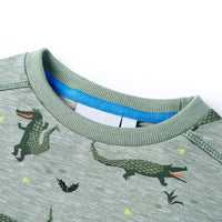 Felpa da Bambino Cachi Chiaro MÃ©lange 116cod mxl 110742