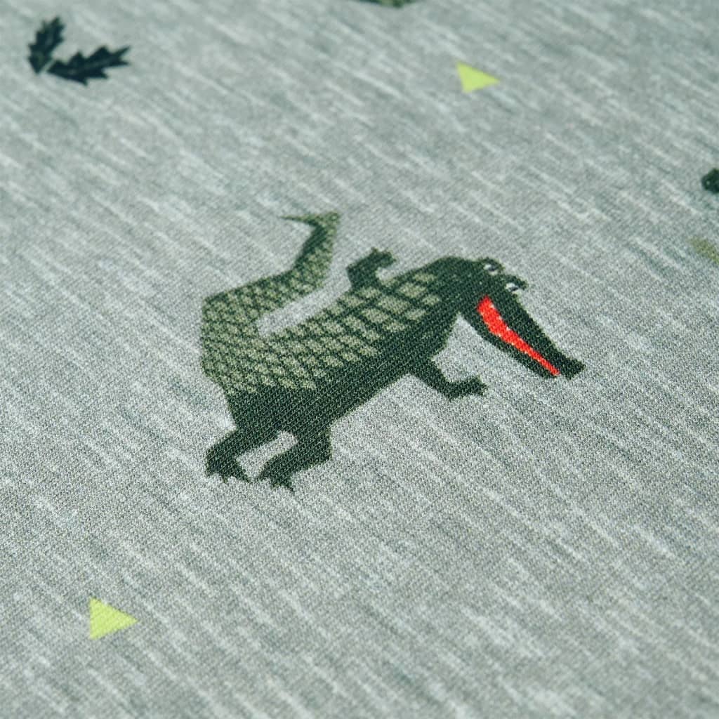 Felpa da Bambino Cachi Chiaro Mélange 116 12096