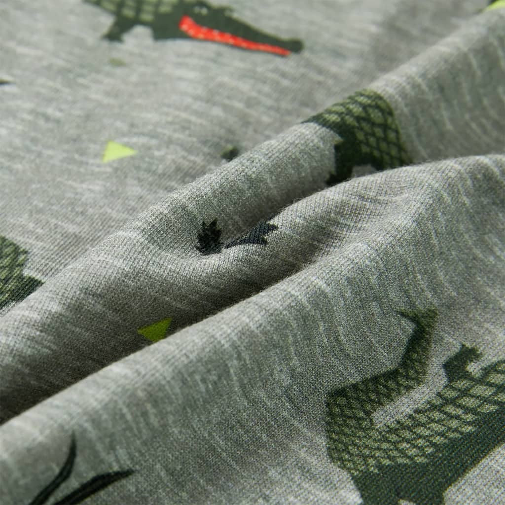 Maglietta da Bambino Cachi Chiaro Mélange 92 12099