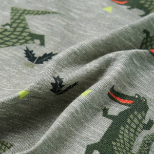 Camicia da Bambino Cachi Chiaro Mélange 92 12104