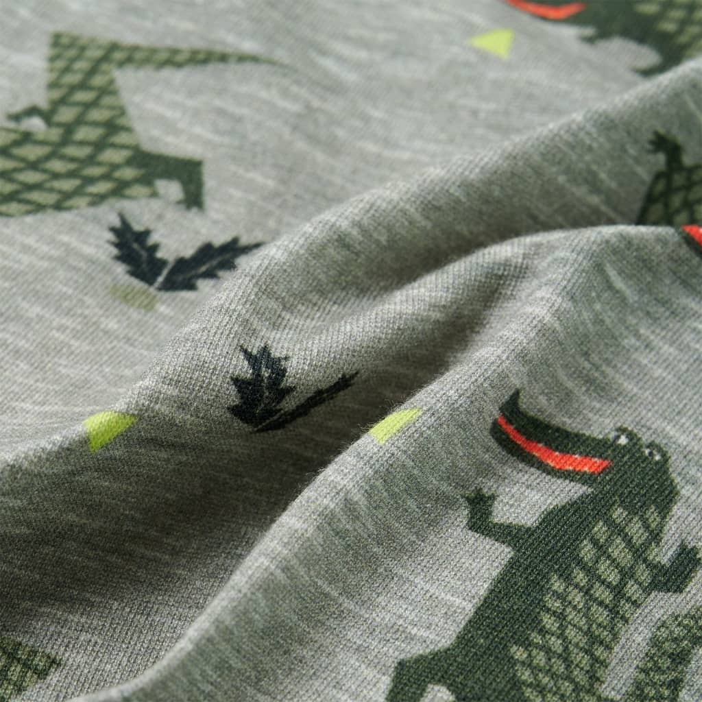 Camicia da Bambino Cachi Chiaro Mélange 116 12106