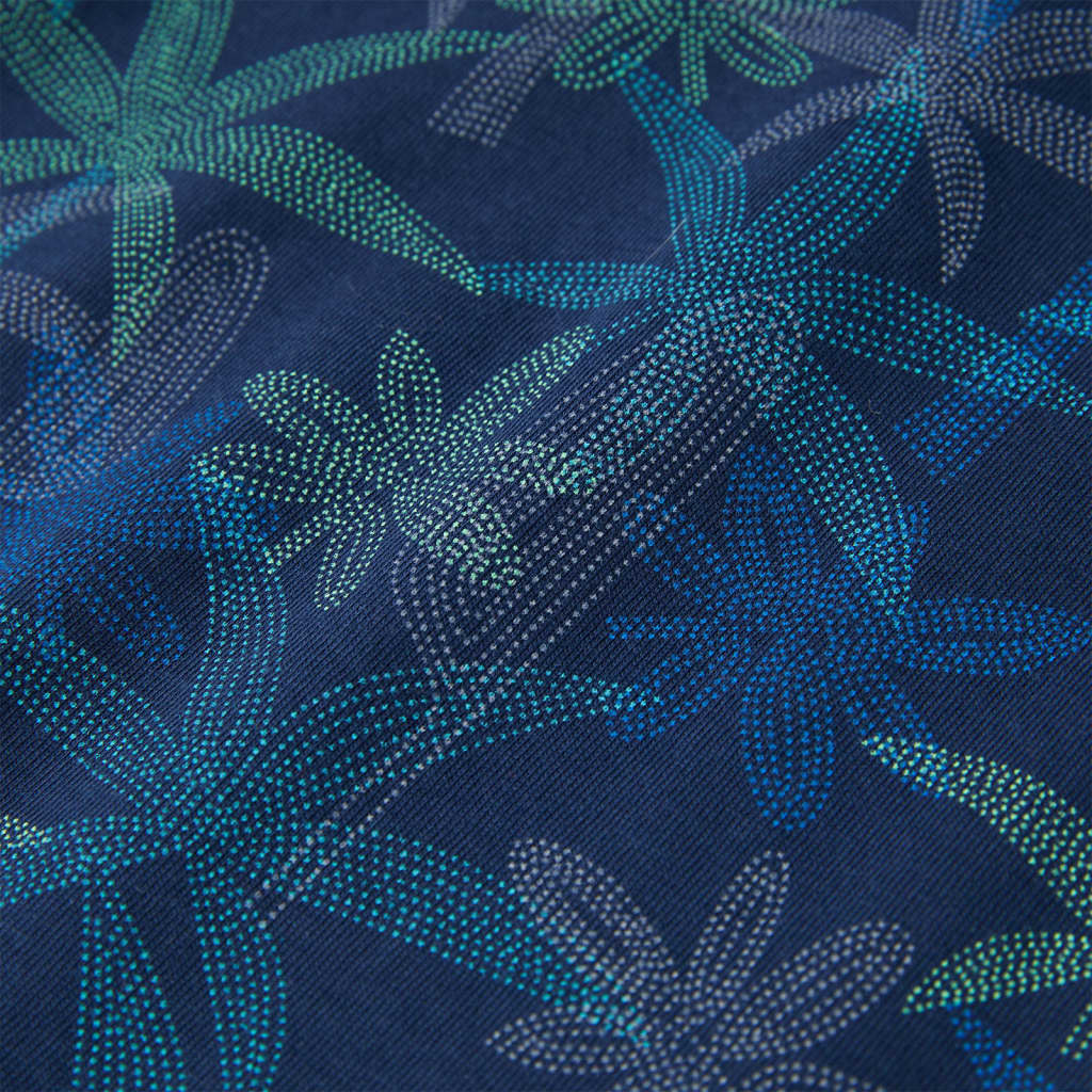 Maglietta da Bambino Blu Marino 140 12113