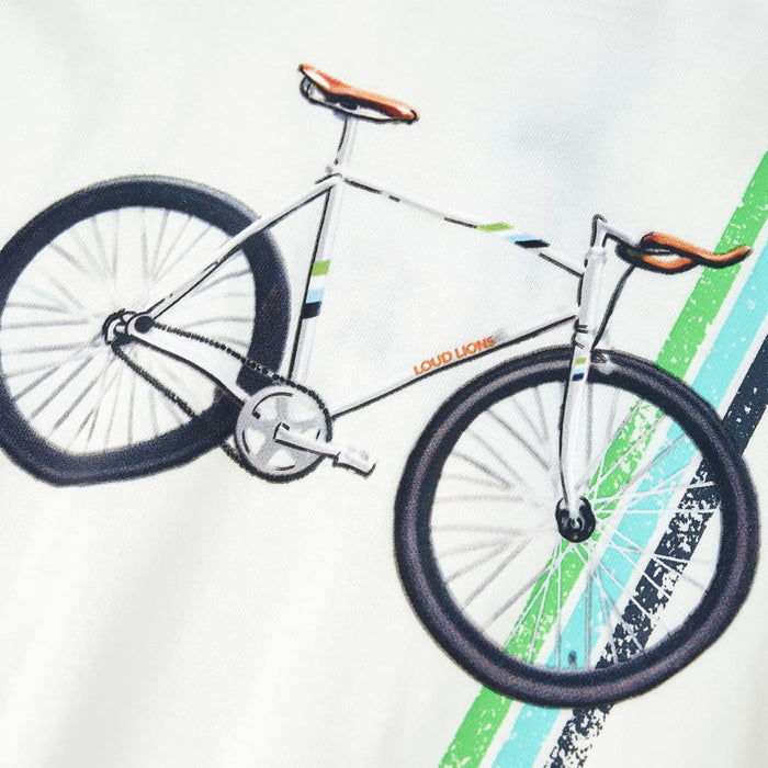 Maglietta da Bambino a Maniche Corte Ecru 104 12145