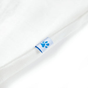 Maglietta da Bambino a Maniche Corte Ecru 104 12145