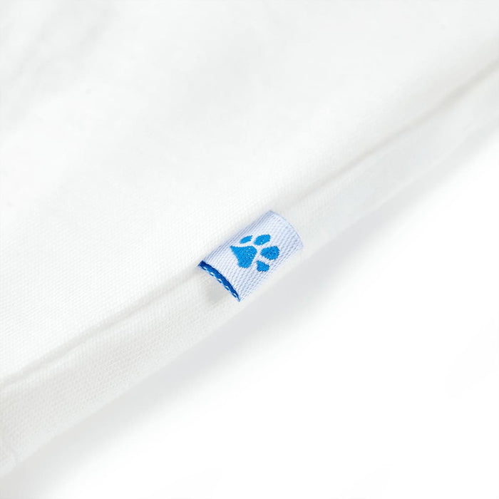 Maglietta da Bambino a Maniche Corte Ecru 104 12145