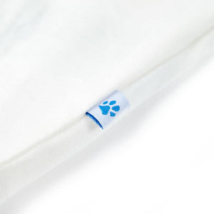 Maglietta da Bambino a Maniche Corte Ecru 140 12148