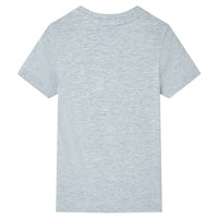 Maglietta da Bambino a Maniche Corte Grigia 92cod mxl 134486