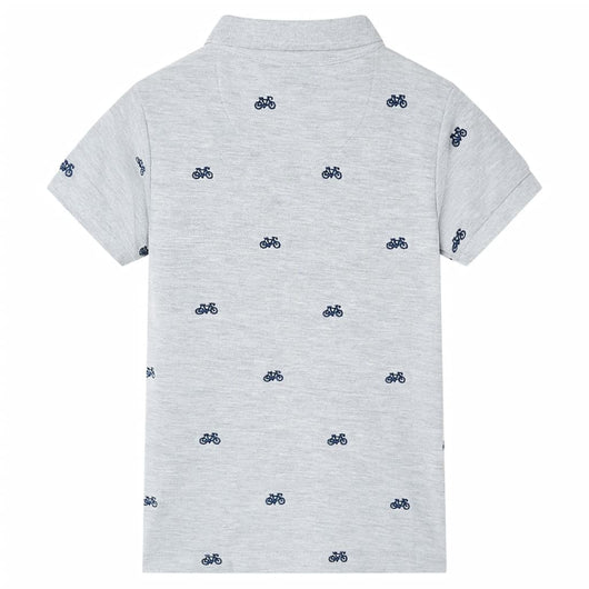 Polo per Bambini Grigio MÃ©lange 92cod mxl 110730