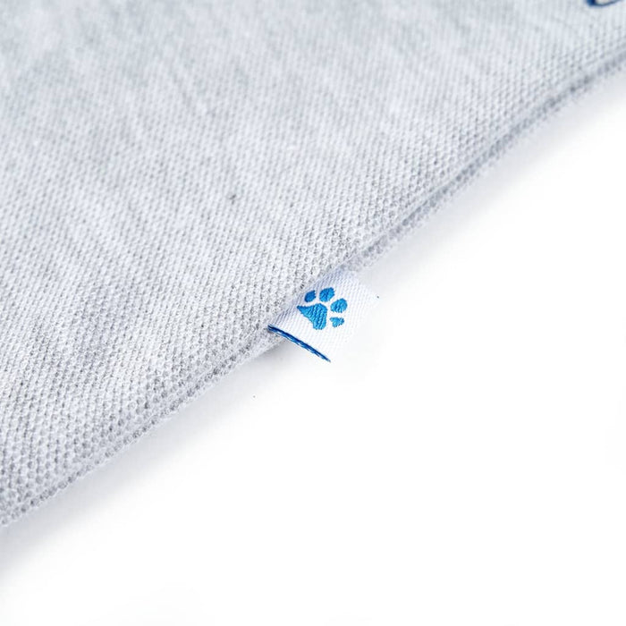 Polo per Bambini Grigio Mélange 104 12165