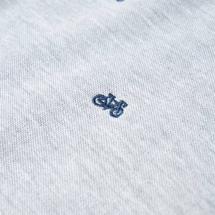 Polo per Bambini Grigio Mélange 104 12165