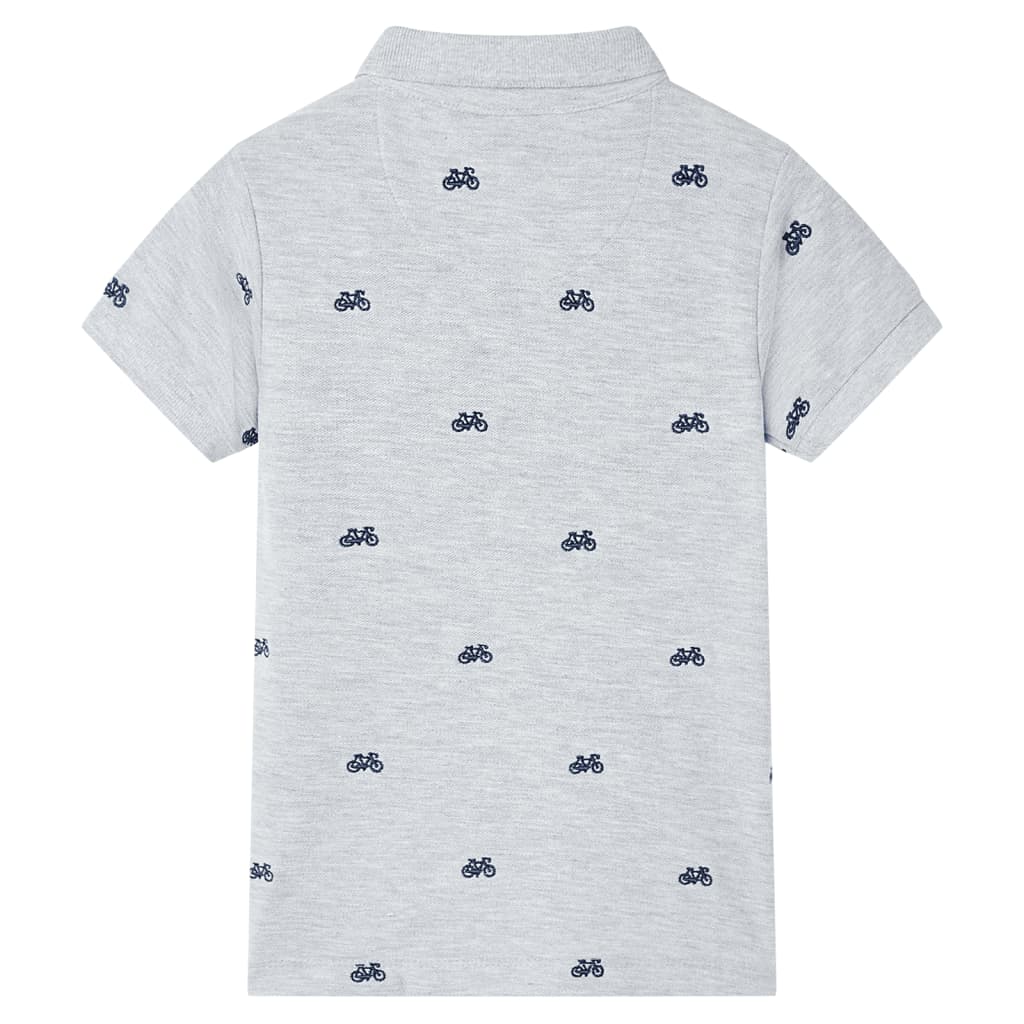 Polo per Bambini Grigio MÃ©lange 140cod mxl 134768