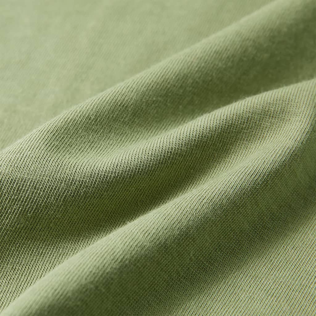 Maglietta da Bambino a Maniche Corte Cachi Chiaro 92 12174