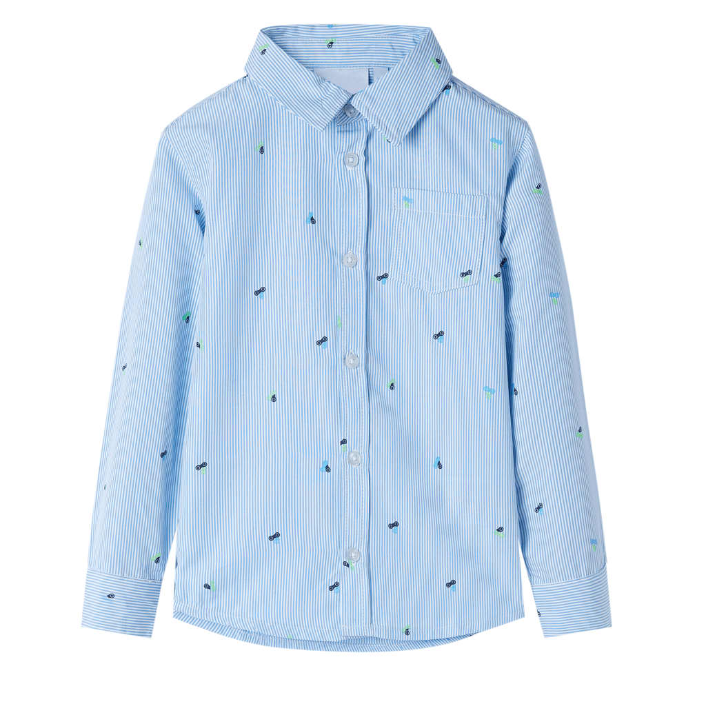 Camicia da Bambino Azzurra 128cod mxl 110548